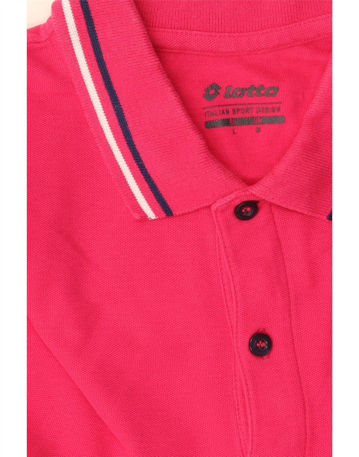 Lotto Herre Polo Shirt Large Pink