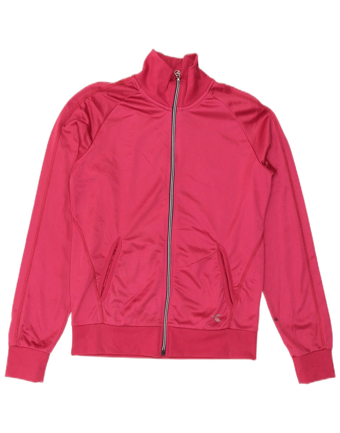 DIADORA Træningsdragt topjakke til kvinder UK 10 Small Pink Polyester