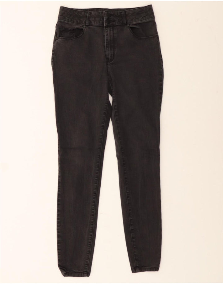 MOSSIMO Womens High Rise Skinny Jeans US 6 Medium W30 L30 Black Plaid Vintage Mossimo and Second-Hand Mossimo from Messina Hembry 