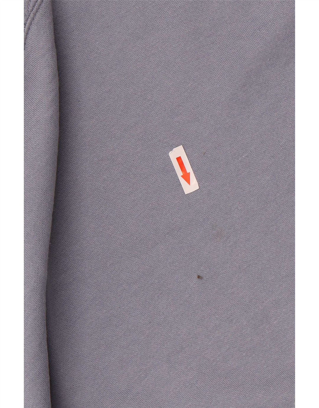Zara Dame Oversized Hoodie Jumper UK 10 Small Blue Polyester