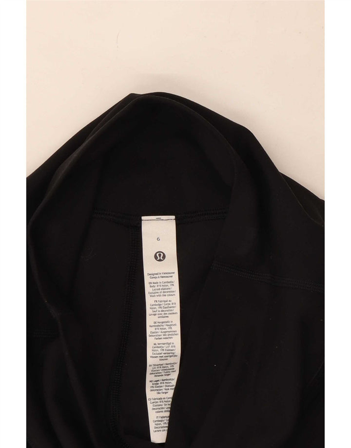 Lululemon Womens Leggings US 6 Medium Black Nylon