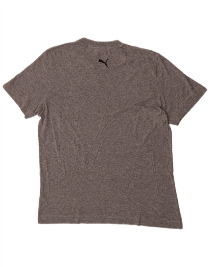 Puma Herre grafisk T-shirt Top mellemgrå