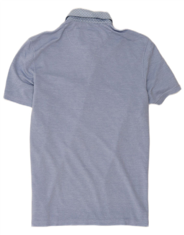 Ted Baker Herre poloskjorte str. 3 Medium Blue Modal