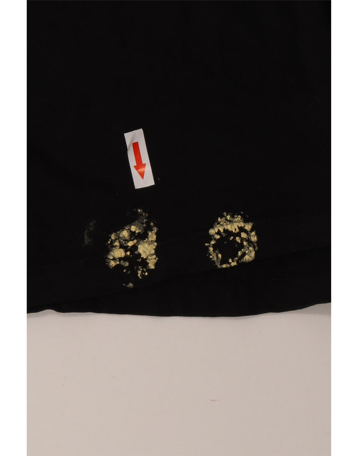 Superdry T-shirt top til mænd XL sort bomuld