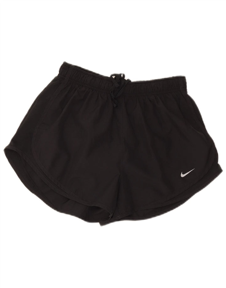 Nike Dame Dri Fit sportsshorts UK 12 Medium Sort
