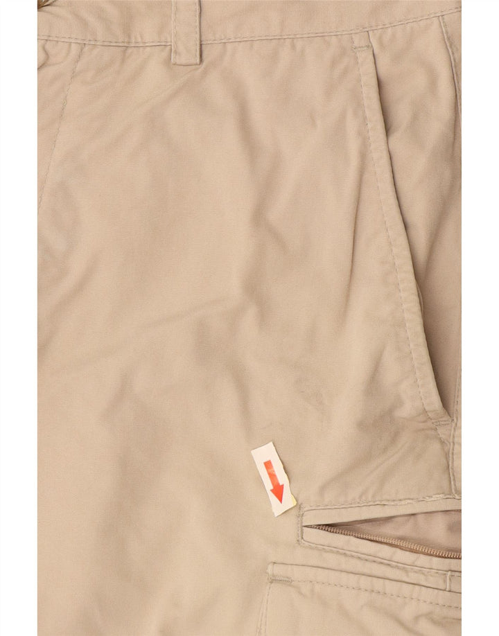 Napapijri Herre Cargo Shorts IT 48 Medium W30 Beige Bomuld