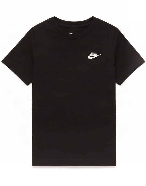 Nike Boys T-Shirt Top 10-11 år Medium Sort Bomuld