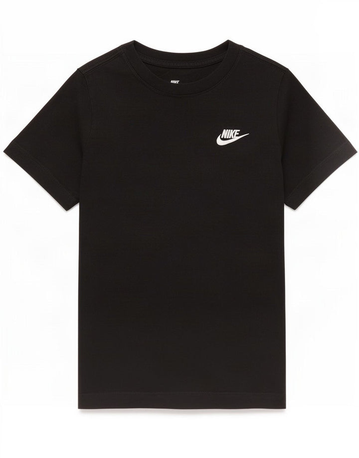 Nike Boys T-Shirt Top 10-11 år Medium Sort Bomuld