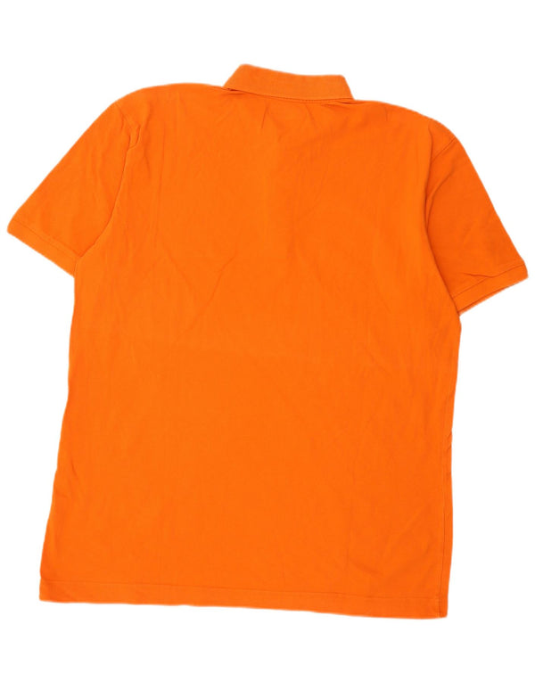 Kappa herre poloshirt 3XL orange bomuld