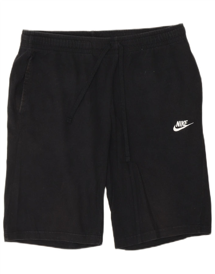 NIKE Sportsshorts til mænd, store sorte bomuld