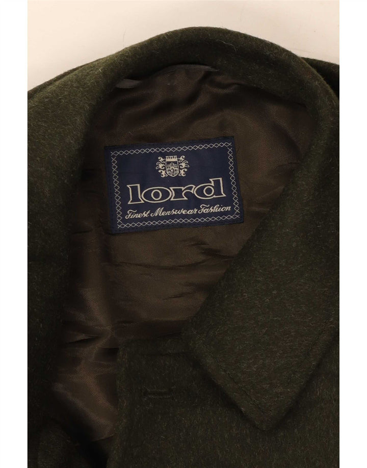 Lord Herre Overfrakke IT 56 3XL Grøn Uld
