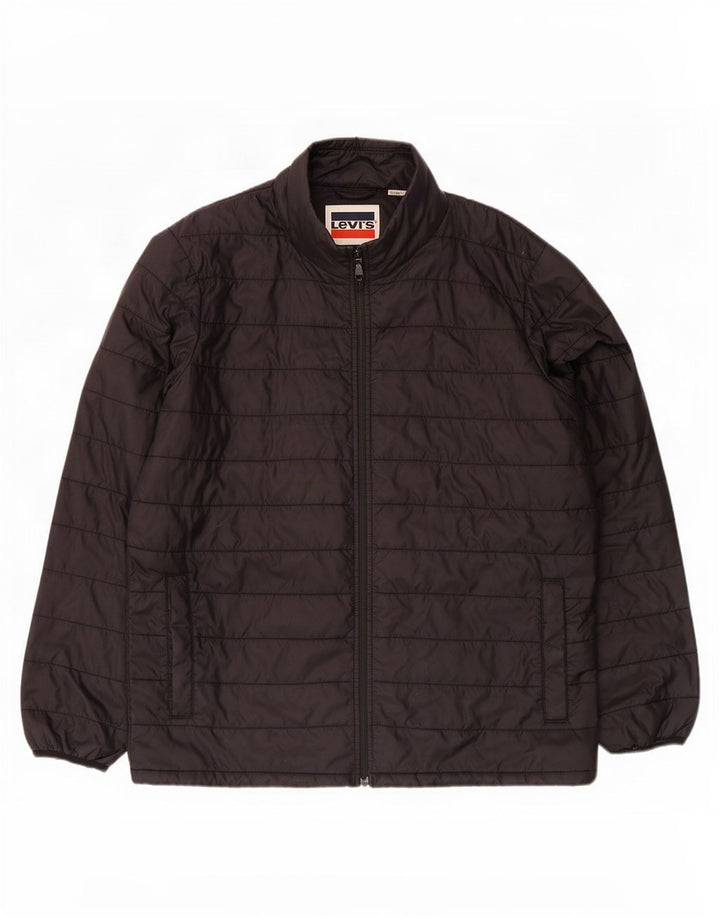Levi's Polstret herrejakke UK 40 Stor sort polyester