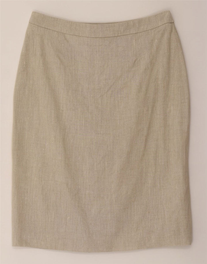 Hobbs Pencil Nederdel til kvinder UK 14 Large W32 Beige