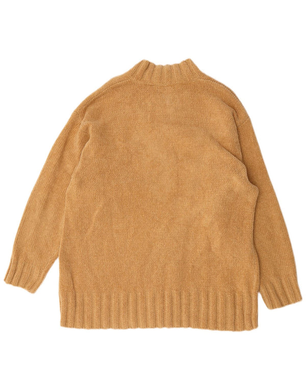 Marks & Spencer Dame St. Michael V-hals sweater UK 16 Large Gold