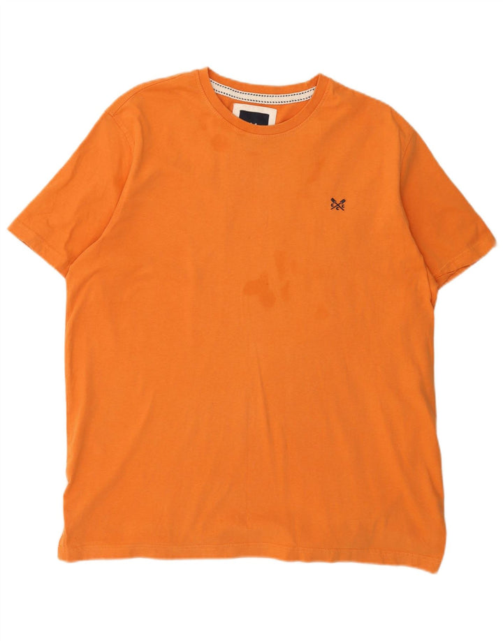 J. Crew Herre T-Shirt Top XL Orange Bomuld