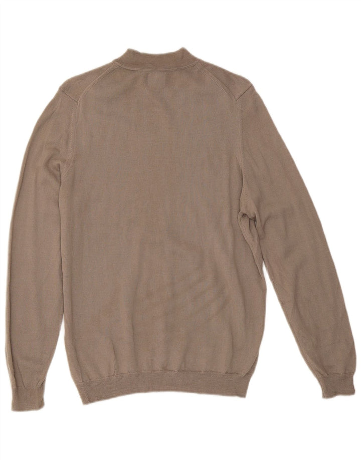 Zara Dame sweater med rund hals DK 14 Medium Brun