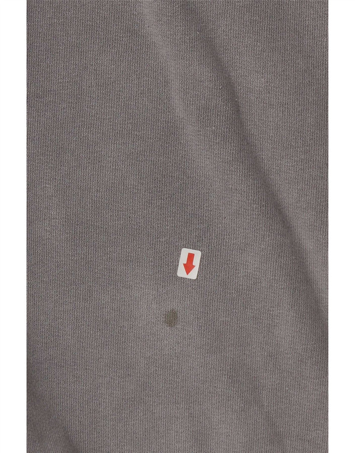 Wrangler Sweatshirt til mænd, stor grå bomuld