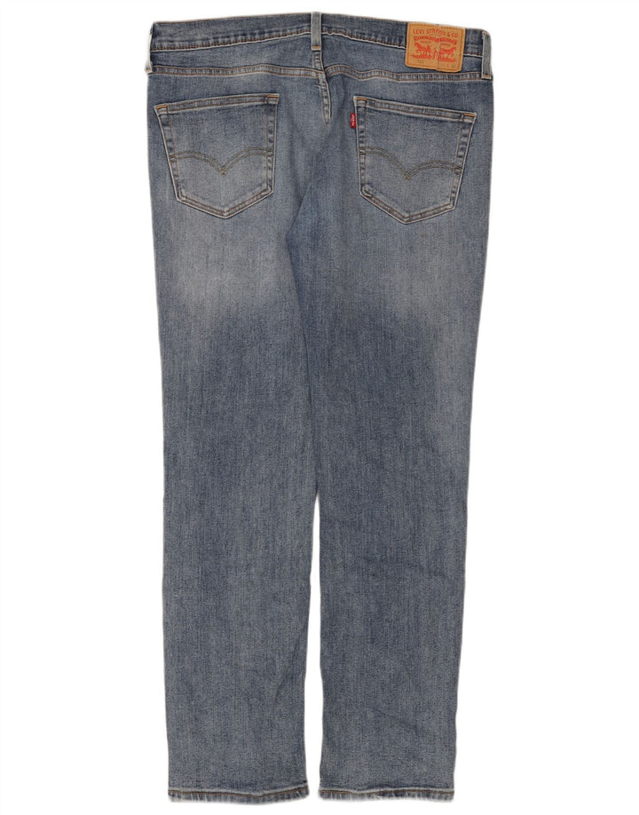 Levi's Herre 511 Slim Jeans W34 L32 Blå Bomuld