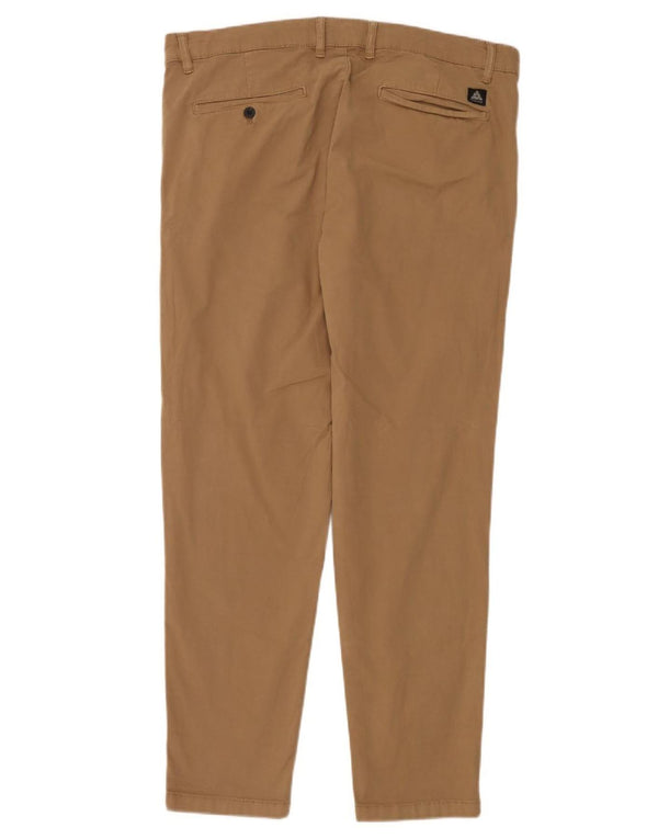 Zara Herre Slim Chino Bukser EU 48 XL W38 L31 Beige