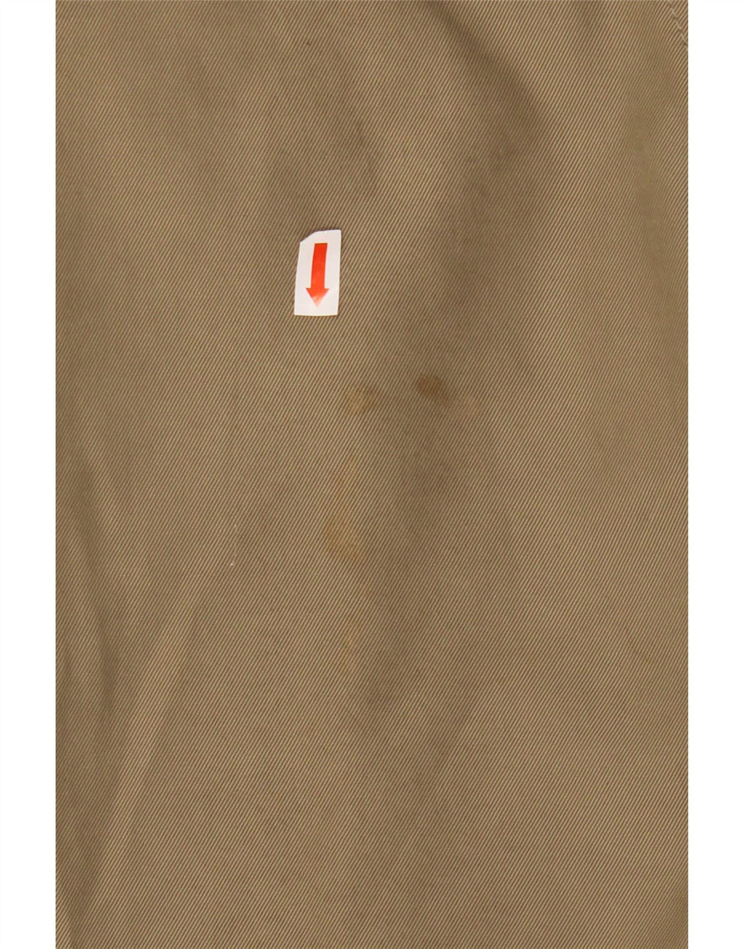 Jaeger Herre Loose Fit Overfrakke UK 38 Medium Beige Bomuld