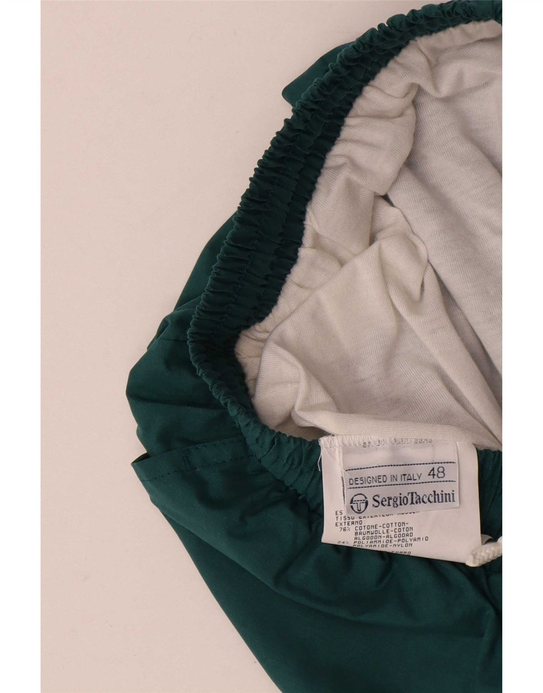 Sergio Tacchini Herre træningsdragt Bukser Jogger IT 48 Medium Grøn Bomuld