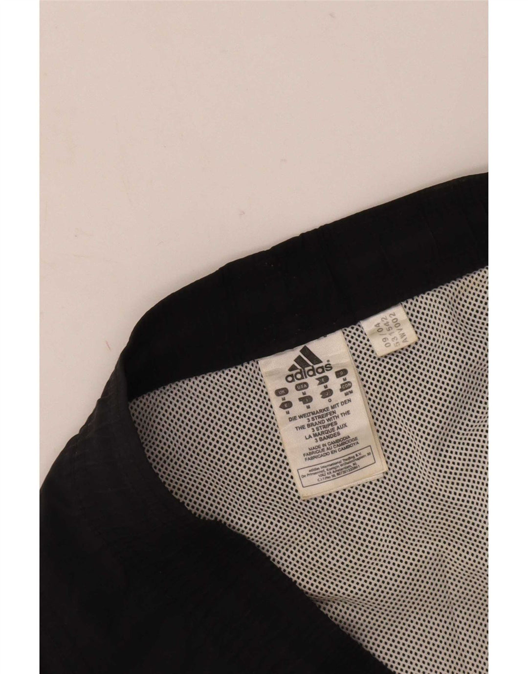 Adidas Badeshorts til mænd Medium Sort Colourblock Polyamid