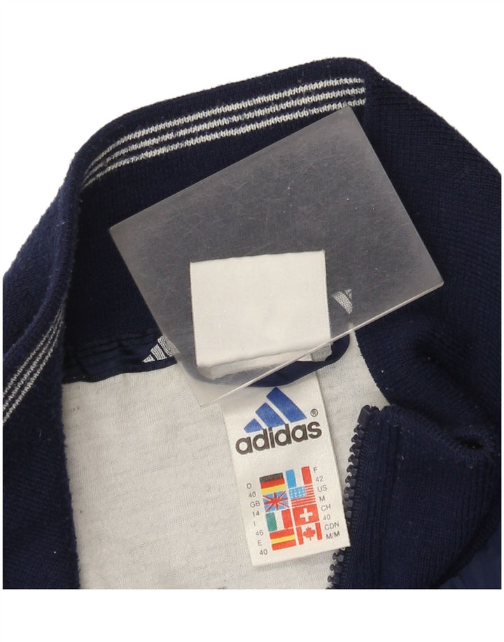 Adidas Dame Oversized Windbreaker Jacket UK 14 Medium Navy Blue Polyamid