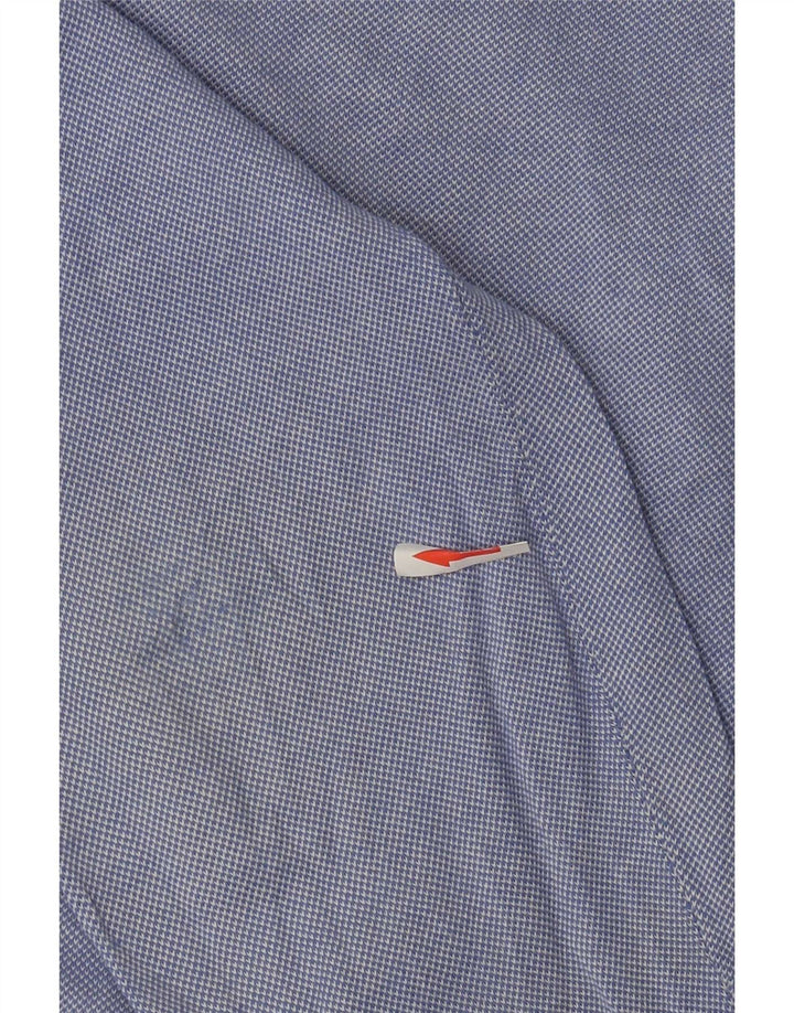 Massimo Dutti Herre V-hals sweater Stor Blå Bomuld
