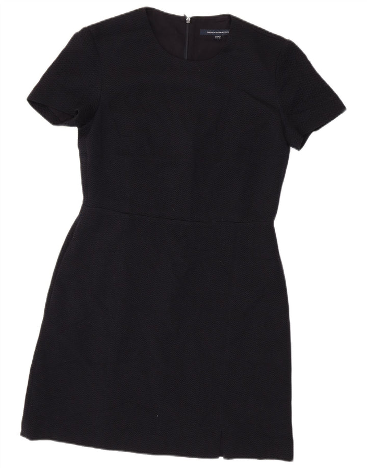 FRANSK FORBINDELSE Dameskedekjole UK 12 Medium Navyblå Polyester