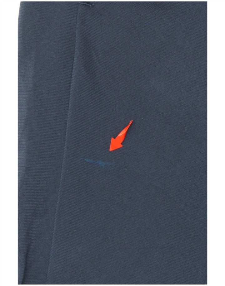 ADIDAS Træningsdragtsbukser til mænd UK 36/38 Small Navy Blue Polyester