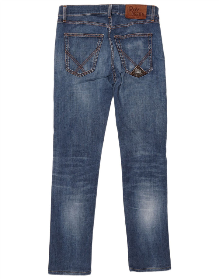 Roy Rogers Slim Jeans til mænd W32 L29 blå bomuld