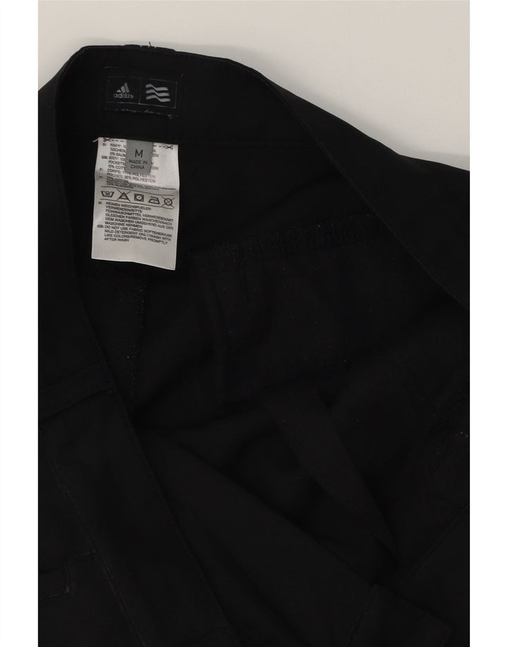 ADIDAS Chino Shorts til mænd Medium W32 Sort bomuld
