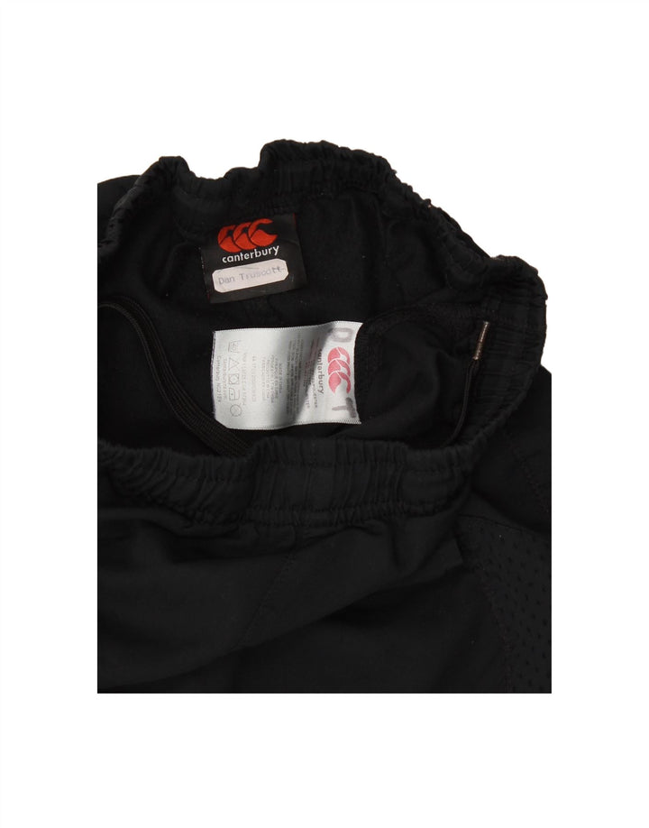 CANTERBURY Womens Sport Shorts UK 4 XS  Black Polyester