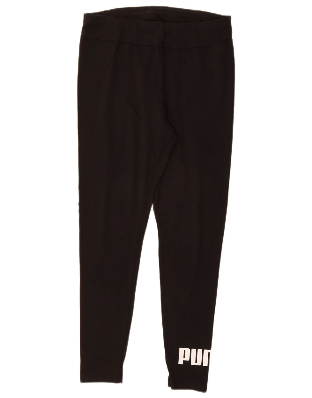 PUMA Grafiske Leggings til kvinder UK 14 Stor sort bomuld