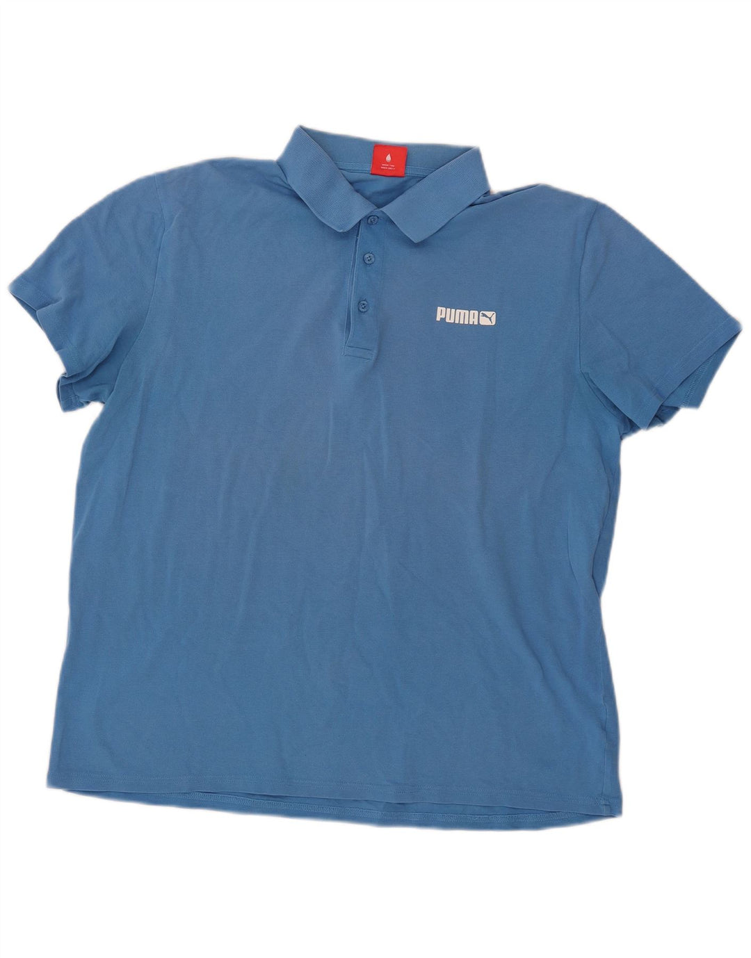 PUMA Poloshirt til mænd XL Blå Bomuld