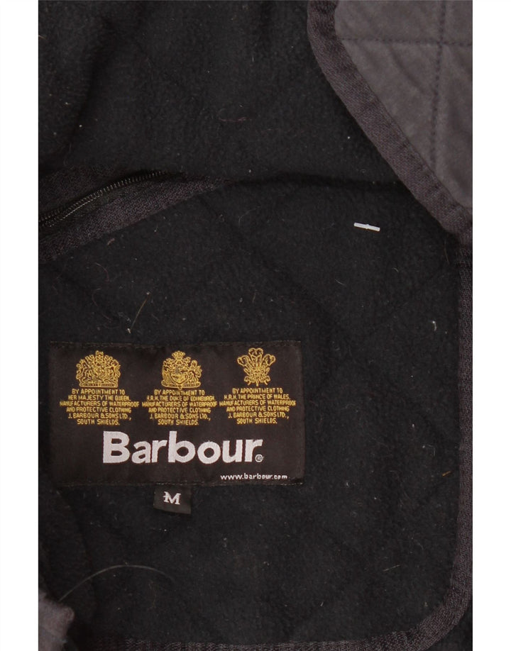 Barbour Herre quiltet jakke UK 38 Medium Navy Blue Polyester