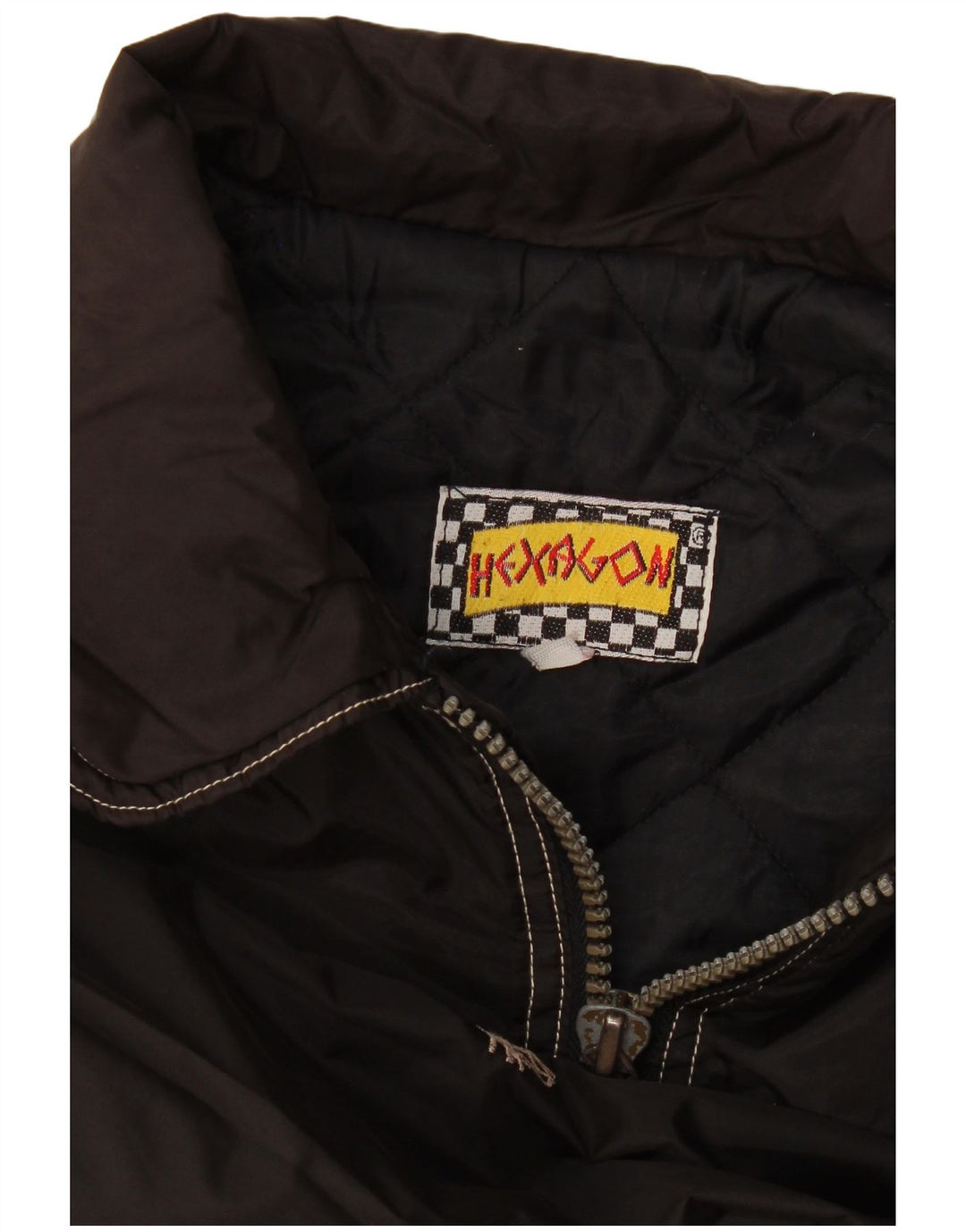 Vintage Bomberjakke til mænd UK 42 XL Sort