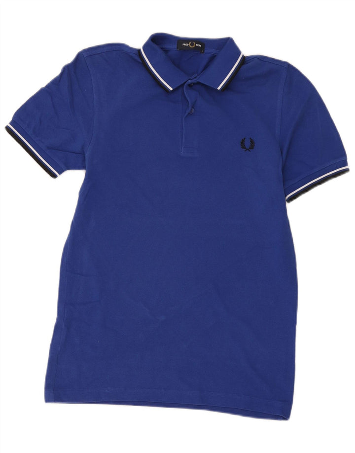 Fred Perry Herre poloskjorte lille blå bomuld