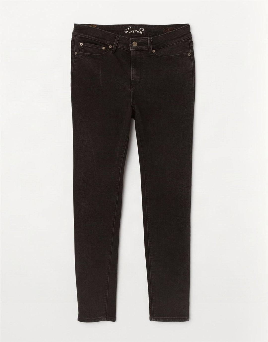 Levi's skinny jeans til kvinder W32 L32 sort bomuld