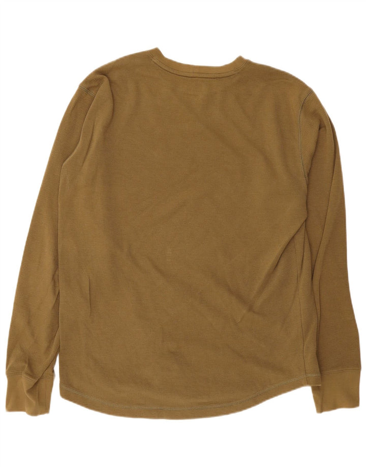 Carhartt Herre Relaxed Fit Grafisk Top Langærmet Medium Grøn Bomuld