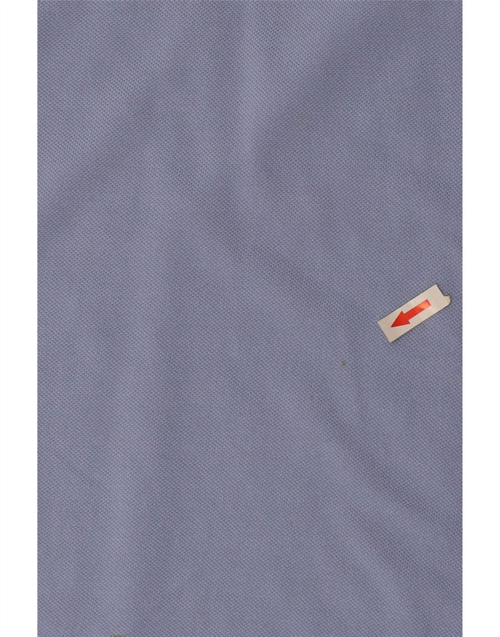 Lacoste Herre Polo Shirt Str. 5 Large Blå Bomuld