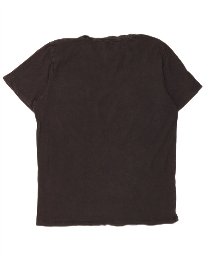 Jack & Jones Herre Regular Fit T-shirt Top Lille sort bomuld
