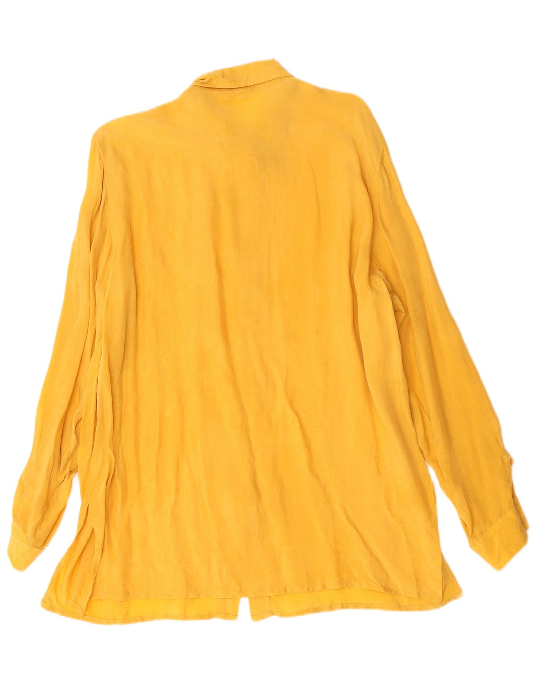 Citylife Dame Oversized Skjorte Bluse IT 42 Medium Gul