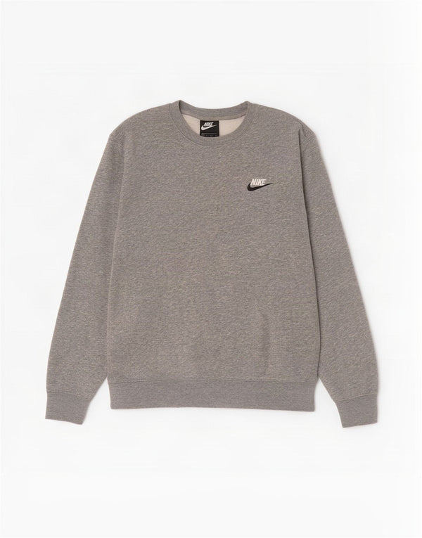 Nike Loose Fit Sweatshirt Jumper XS Grå Flecked Bomuld