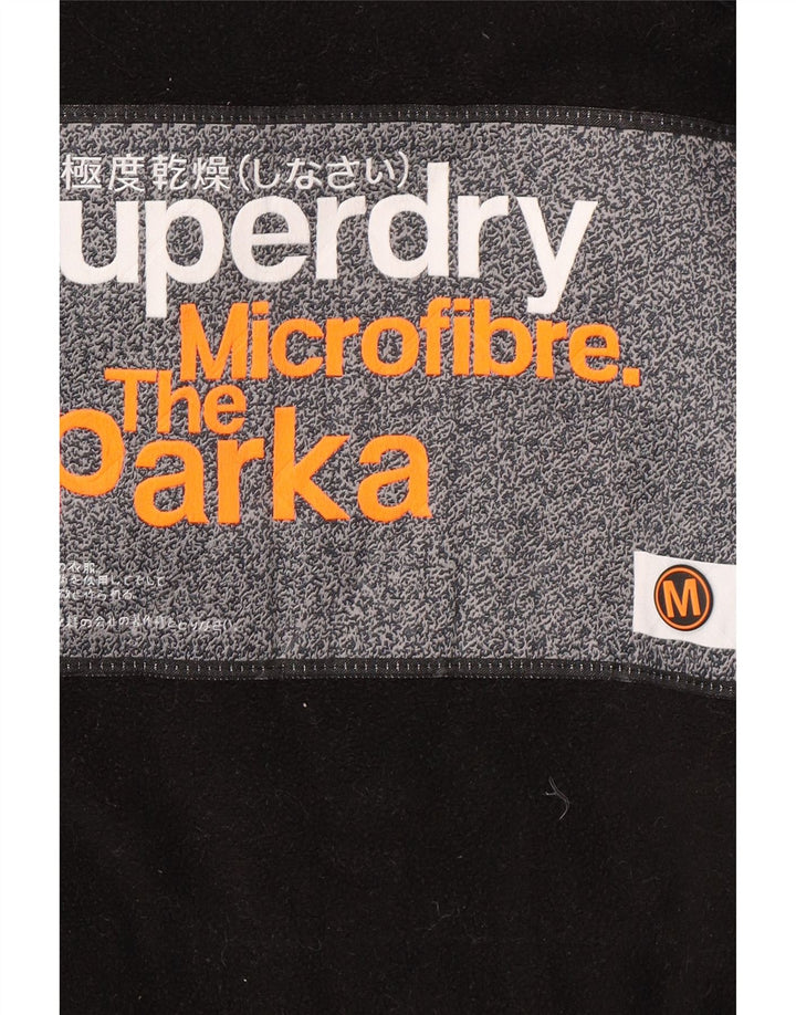 Superdry Parkajakke med hætte til mænd UK 38 Medium Grey Nylon