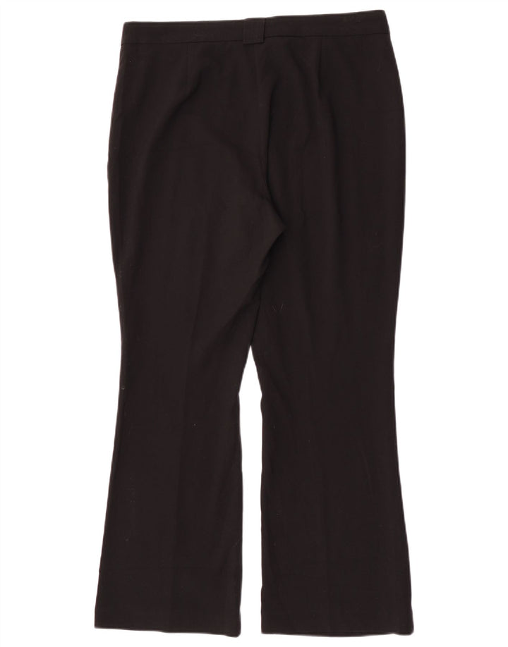 Marks & Spencer Dame Bootcut Suit Bukser UK 12 Medium W30 L27 Black