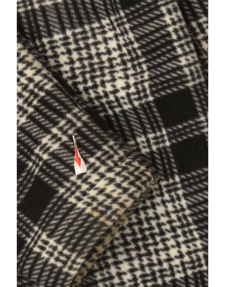 Barrage Dame Fleece Windbreaker Jacket UK 14 Medium Sort Plaid Polyester
