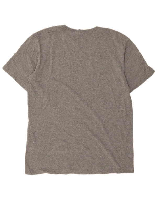 Volcom Herre Grafisk T-Shirt Top Stor Grå