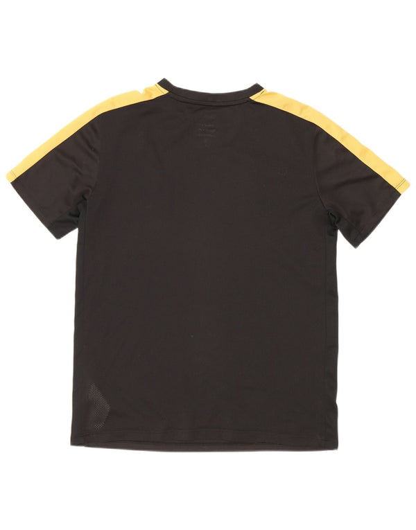Nike Boys Dri Fit T-shirt Top 13-14 år XL Sort Colourblock Polyester