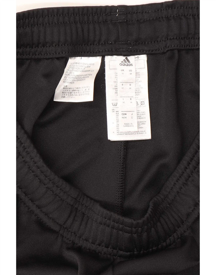 Adidas Grafiske træningsdragtbukser til mænd Medium Sort Polyester